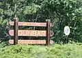 Welcome sign