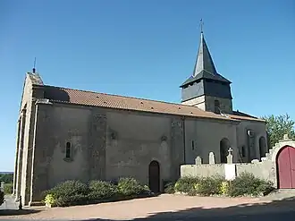 Church in Durdat hamlet