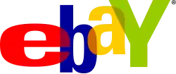 eBay company logo from 1995–2012