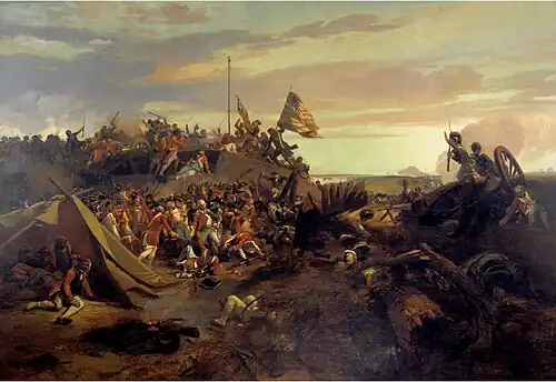 The Storming of Redoubt No. 10, 1840