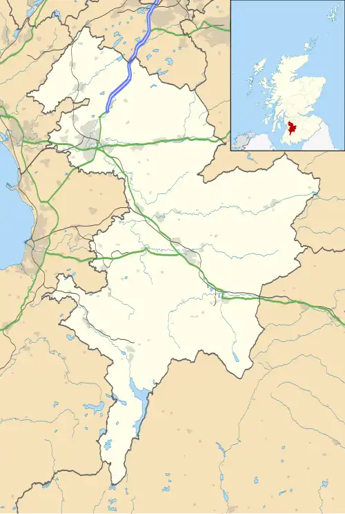 Kilmarnock is located in East Ayrshire