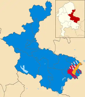 2019 results map