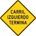 P5-5I Left lane ends
