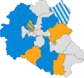 2011 results map