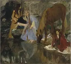 Edgar Degas, Portrait de Mlle Eugénie Fiocre, 1867–1868