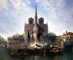 Notre Dame, Paris, 1893