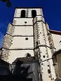 Church tower, west side
