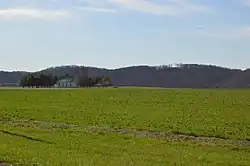 Fields in Egypt Bottom along State Road 156