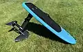 The Lift eFoil, an electric hydrofoil surfboard