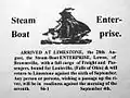 Advertisement in Lexington's Kentucky Gazette of September 4, 1815.