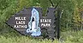 Entrance sign