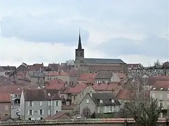Church and town centre