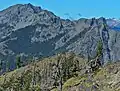 Esmeralda Peaks, with Hawkins upper left