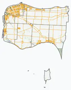 Amherstburg is located in Essex County