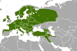 Map of range