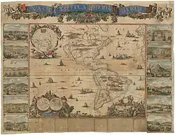 Exacta Totius Americae Tabula