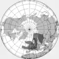 Depiction of the estimated ash cloud at 18:00 UTC on 16 April 2010.