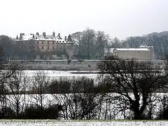 The chateau of Hombourg-Budange