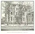 William K Muir residence, built in 1879 and demolished in 1929.