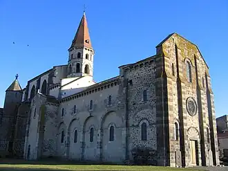 The church in Ennezat