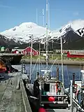 Gillnetters at Peter Pan dock, False Pass, AK.
