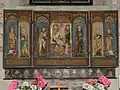 Altarpiece in St Michael's Church.