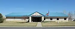 The Firestone Town Hall.