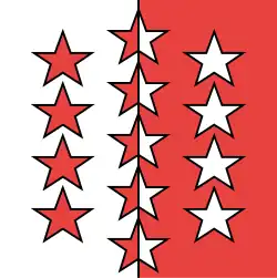 Flag of Valais