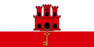 Flag of Gibraltar