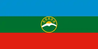 Flag of Karachay-Cherkessia