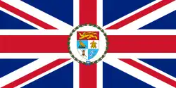 Flag of the governor of the Solomon Islands (1956–1978)