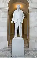 A 1995 statue of Russell by Frederick Hart stands in the building's rotunda