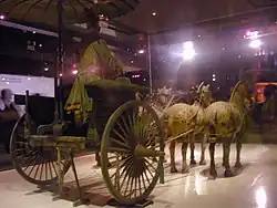 Standing charioteer