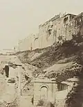 Fountain near the Porte Neuve, mid-19th century.
