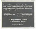 Donor recognition plaque