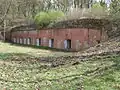 One of the infantry bunkers