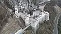 Aerial view of the lower fort.