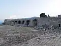 Ruins of internal lodgings.