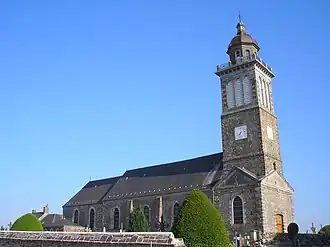The church in Saint-Amand