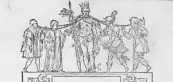 Sculpture of Francis I as Gallic Hercules