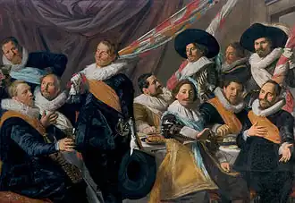 Officers of the St. George Civic Guard, Haarlem – Frans Hals