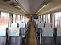 Interior of car 2 in August 2009