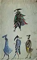 Sketch of a carnival bout for the play "Princess Brambilla", 1920, Museum. Bakhrushina