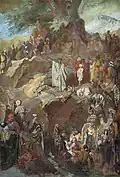 Muhammad preaching, 1840-1850