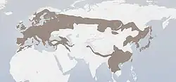Map of range