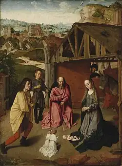 The Nativity, c. 1490, Museum of Fine Arts, Budapest