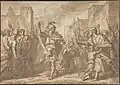 Gideon Gathering His Army, Scene from the Book of Judges