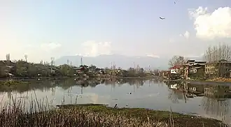 View of the Gil Sar from the south