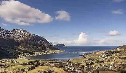 View of the village
