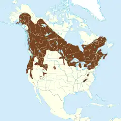 Map of range